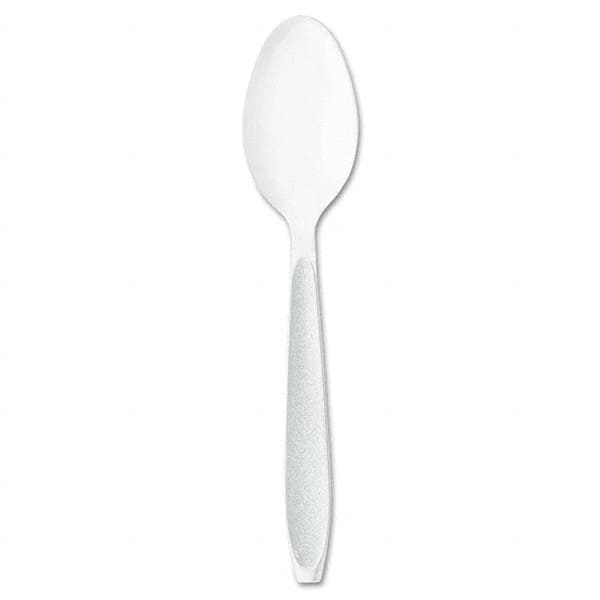 DART - Impress Heavyweight Polystyrene Cutlery, Teaspoon, White, 1000/Carton - Top Tool & Supply