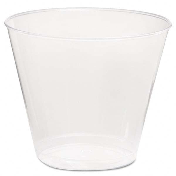 WNA - Comet Plastic Tumbler, 5 oz, Clear, Squat, 50/Pack - Top Tool & Supply