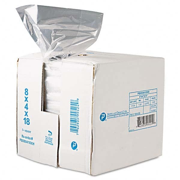 Inteplast Group - Reclosable Food & Sandwich Bags Volume Capacity: 8 Qt. Width (Inch): 8 - Top Tool & Supply