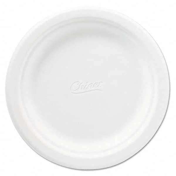 Chinet - Classic Paper Plates, 6 3/4", White, Round, 125/Pack - Top Tool & Supply