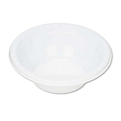 Tablemate Products - Plastic Dinnerware, Bowls, 5 oz, White, 125/Pack - Top Tool & Supply