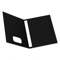 OXFORD - File Folders, Expansion Folders & Hanging Files Folder/File Type: Pocket Folders Color: Black - Top Tool & Supply