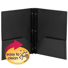 SMEAD - File Folders, Expansion Folders & Hanging Files Folder/File Type: Pocket Folders Color: Black - Top Tool & Supply