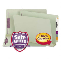 SMEAD - File Folders, Expansion Folders & Hanging Files Folder/File Type: File Folders with End Tab Color: Green - Top Tool & Supply