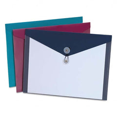 Pendaflex - File Folders, Expansion Folders & Hanging Files Folder/File Type: File Jackets Color: Navy Blue; Burgundy; Teal - Top Tool & Supply