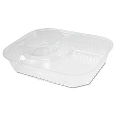 DART - ClearPac Large Nacho Tray, 2-Compartments, Clear, 500/Ctn - Top Tool & Supply