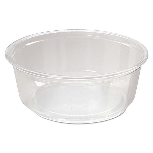 Fabri-Kal - Microwavable Deli Containers, 8 oz, Clear, 500/Carton - Top Tool & Supply