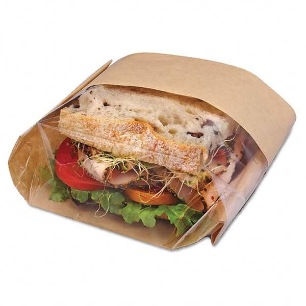 Bagcraft Papercon - Reclosable Food & Sandwich Bags Volume Capacity: 1 Sandwich Width (Inch): 9-1/2 - Top Tool & Supply