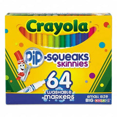 Crayola - Markers & Paintsticks Type: Washable Marker Color: Assorted - Top Tool & Supply