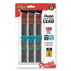 Pentel - Pens & Pencils Type: Mechanical Pencil Refill Color: Black - Top Tool & Supply