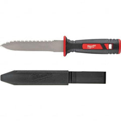 Milwaukee Tool - Fixed Blade Knives Trade Type: Duct Knife Blade Length (Inch): 5-1/2 - Top Tool & Supply