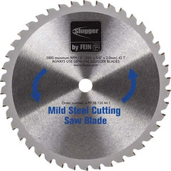 Fein - Wet & Dry-Cut Saw Blades Blade Diameter (Inch): 8 Blade Material: Carbide-Tipped - Top Tool & Supply