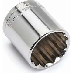 Crescent - Hand Sockets Drive Size (Inch): 1/2 Size (Inch): 1-1/4 - Top Tool & Supply