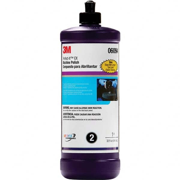 3M - Buffing & Polishing Compounds Material Application: Reduce/Remove Automotive Swirl Marks Compound Type: Mark Remover - Top Tool & Supply