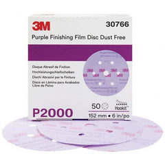 3M - Hook & Loop Discs Abrasive Type: Film Disc Disc Diameter (Inch): 6 - Top Tool & Supply