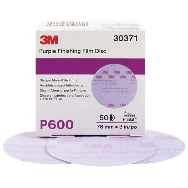 3M - Hook & Loop Discs Abrasive Type: Film Disc Disc Diameter (Inch): 3 - Top Tool & Supply