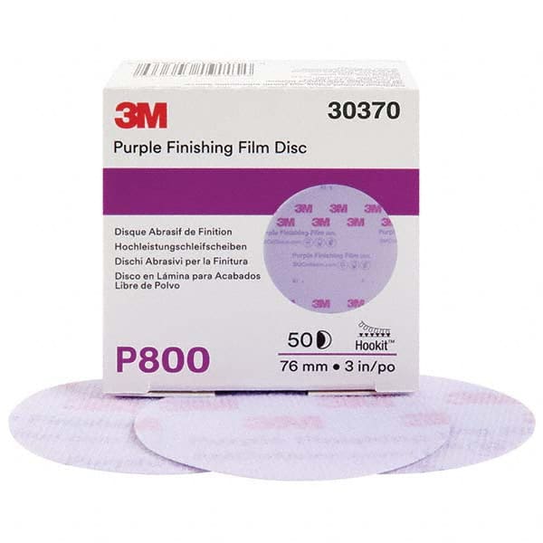 3M - Hook & Loop Discs Abrasive Type: Film Disc Disc Diameter (Inch): 3 - Top Tool & Supply