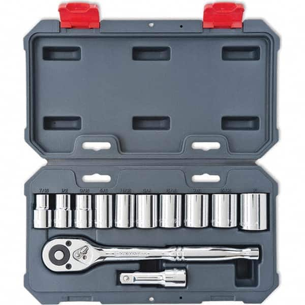 Crescent - Socket Sets Measurement Type: Metric Drive Size: 3/8 - Top Tool & Supply