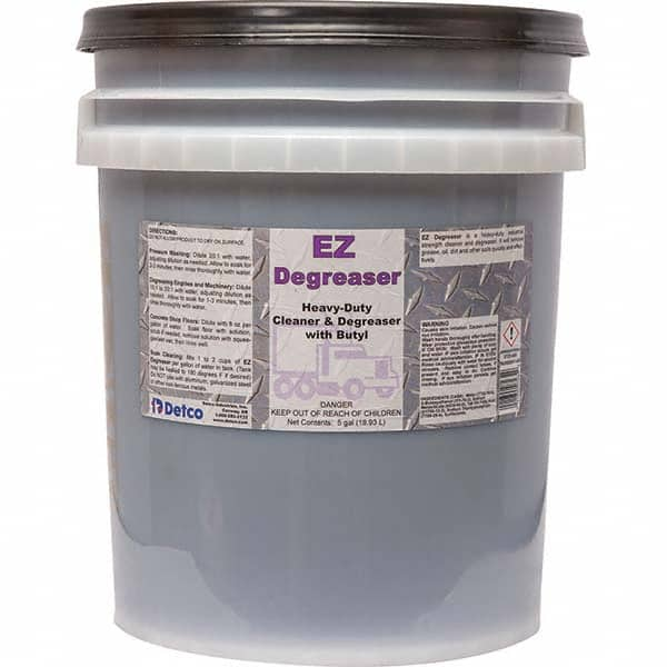 Detco - Automotive Cleaners & Degreaser Type: Cleaner/Degreaser Container Size: 5 Gal. - Top Tool & Supply