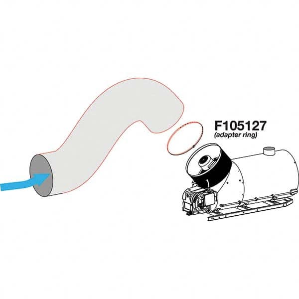 Heatstar - Duct & Duct Pipe Type: Air Recycle Kit Inside Diameter (Inch): 24 - Top Tool & Supply