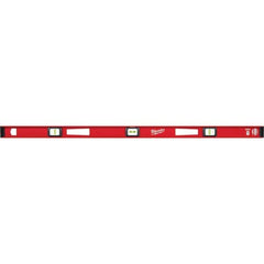 Milwaukee Tool - Box Beam, I-Beam & Torpedo Levels Level Type: I-Beam Number of Vials: 3 - Top Tool & Supply