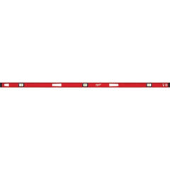 Milwaukee Tool - Box Beam, I-Beam & Torpedo Levels Level Type: I-Beam Number of Vials: 3 - Top Tool & Supply