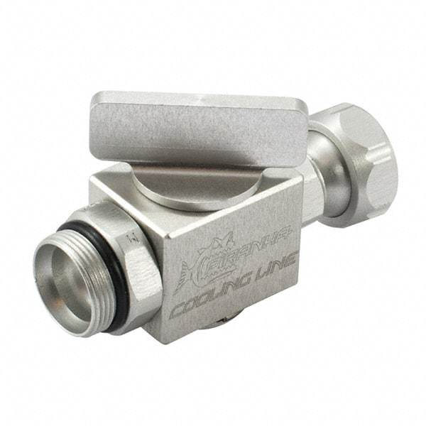 Piranha Cooling Line - Instrumentation Ball Valves Material: Aluminum Pipe Size: 0.25 (Inch) - Top Tool & Supply