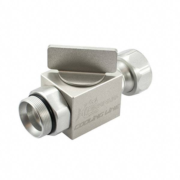 Piranha Cooling Line - Instrumentation Ball Valves Material: Aluminum Pipe Size: 0.5 (Inch) - Top Tool & Supply