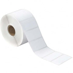 Value Collection - Pack of 12 Rolls, 1,310 Labels per Roll, 2" x 1" White Paper Thermal Labels - Top Tool & Supply