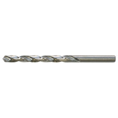 3/8 RHS / RHC HSS 118 Degree Split Point NAS907 Type A General Purpose Jobber Drill - Bright - Exact Industrial Supply