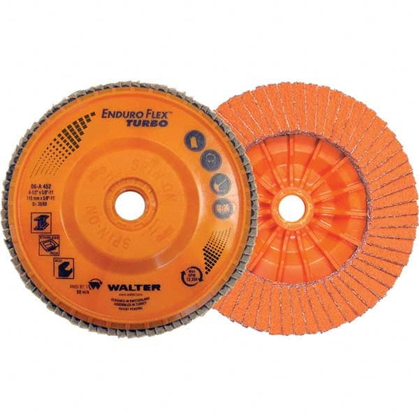 WALTER Surface Technologies - Flap Discs Abrasive Type: Coated Flap Disc Type: Type 27 - Top Tool & Supply