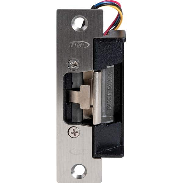 Made in USA - Electric Strikes Type: Electric Door Strike Length (Inch): 4-21/32 - Top Tool & Supply