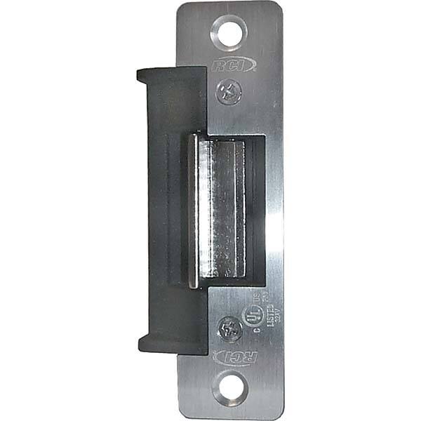 Made in USA - Electric Strikes Type: Electric Door Strike Length (Inch): 4-21/32 - Top Tool & Supply