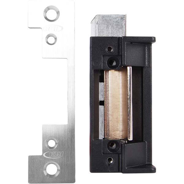 Made in USA - Electric Strikes Type: Electric Door Strike Length (Inch): 4-21/32 - Top Tool & Supply