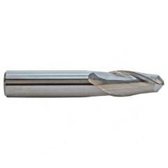 .100 TuffCut GP Standard Length 2 Fl Ball Nose Center Cutting End Mill - Top Tool & Supply