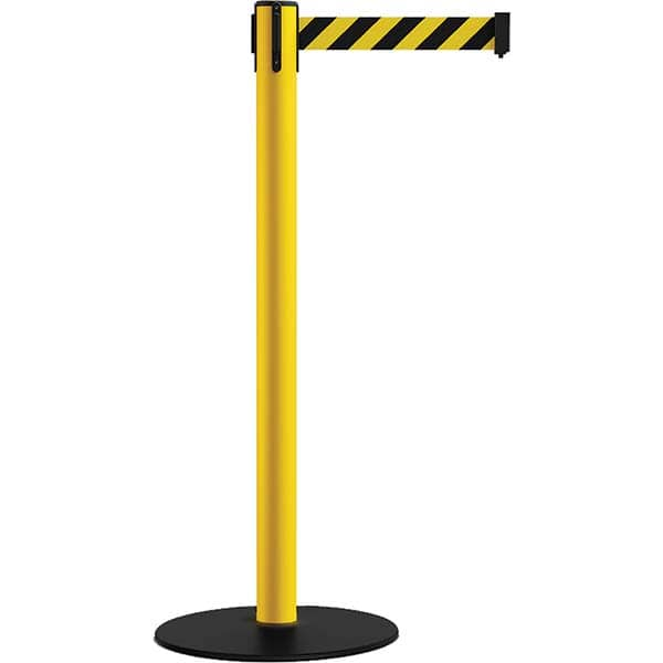 Trafford Industrial - Barrier Posts Type: Stanchion Post Color/Finish: Yellow - Top Tool & Supply