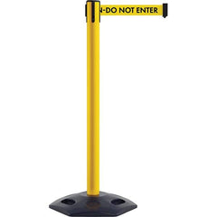 Trafford Industrial - Barrier Posts Type: Stanchion Post Color/Finish: Yellow - Top Tool & Supply