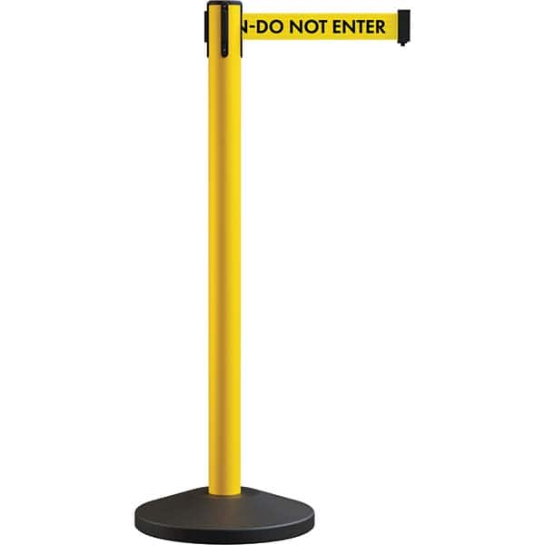 Trafford Industrial - Barrier Posts Type: Stanchion Post Color/Finish: Yellow - Top Tool & Supply