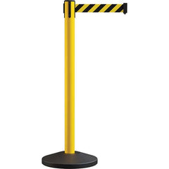 Trafford Industrial - Barrier Posts Type: Stanchion Post Color/Finish: Yellow - Top Tool & Supply