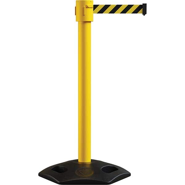 Trafford Industrial - Barrier Posts Type: Stanchion Post Color/Finish: Yellow - Top Tool & Supply