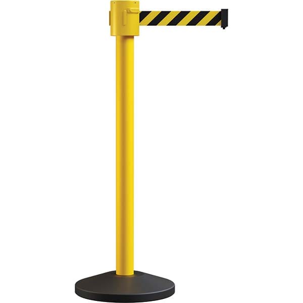 Trafford Industrial - Barrier Posts Type: Stanchion Post Color/Finish: Yellow - Top Tool & Supply