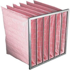 Bag & Cube Air Filters; Filter Type: Pocket Filter; Nominal Height (Inch): 24; Nominal Width (Inch): 12; Nominal Depth (Inch): 22; Integrated Frame: Yes; Particle Capture Efficiency (%): 80-85; MERV Rating: 13; Nominal Depth: 22 in; Media Material: Synthe