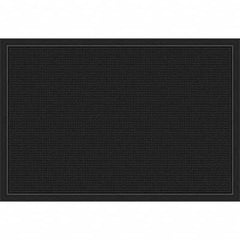 PRO-SAFE - 2.66' Long x 2' Wide Natural Rubber, Ribbed Entrance Matting - Top Tool & Supply