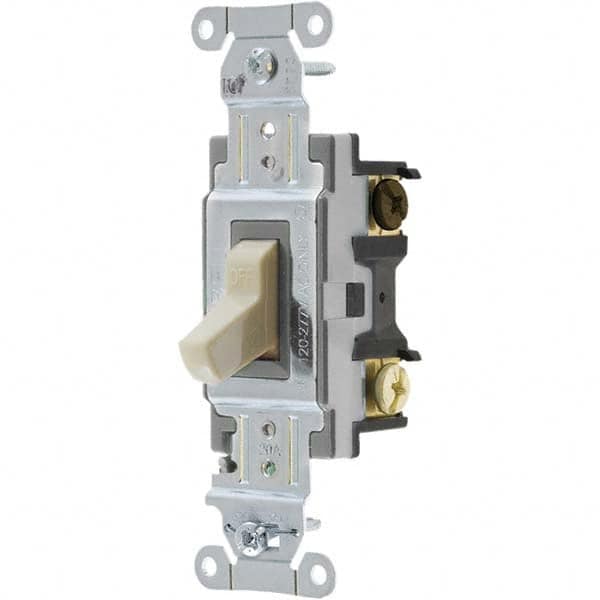 Bryant Electric - Wall & Dimmer Light Switches Switch Type: Three Way Switch Operation: Toggle - Top Tool & Supply