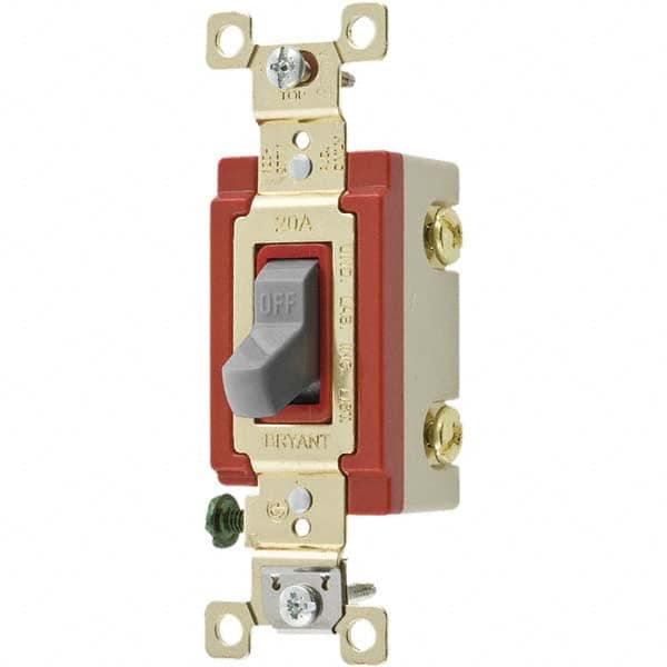 Bryant Electric - Wall & Dimmer Light Switches Switch Type: NonDimmer Switch Operation: Toggle - Top Tool & Supply