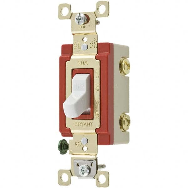 Bryant Electric - Wall & Dimmer Light Switches Switch Type: NonDimmer Switch Operation: Toggle - Top Tool & Supply