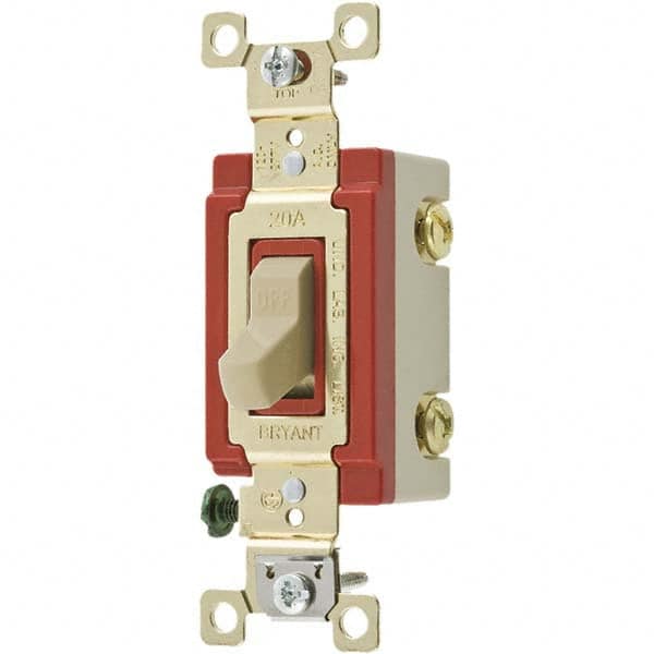 Bryant Electric - Wall & Dimmer Light Switches Switch Type: NonDimmer Switch Operation: Toggle - Top Tool & Supply