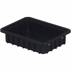 LEWISBins+ - 8-3/8" Wide x 2-1/2" High, Black Bin Divider Box - Use with DV0825 Short, DV1025 Long - Top Tool & Supply