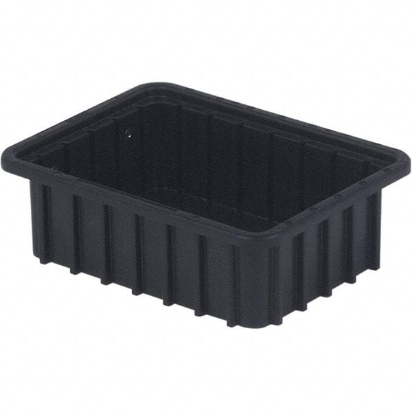 LEWISBins+ - 8-3/8" Wide x 3-1/2" High, Black Bin Divider Box - Use with DV0835 Short, DV1035 Long - Top Tool & Supply