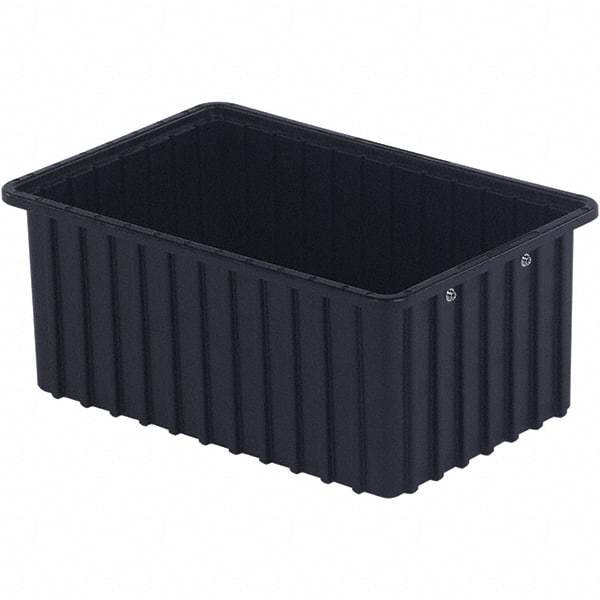 LEWISBins+ - 10-7/8" Wide x 8" High, Black Bin Divider Box - Use with DV1080 Short, DV1680 Long - Top Tool & Supply